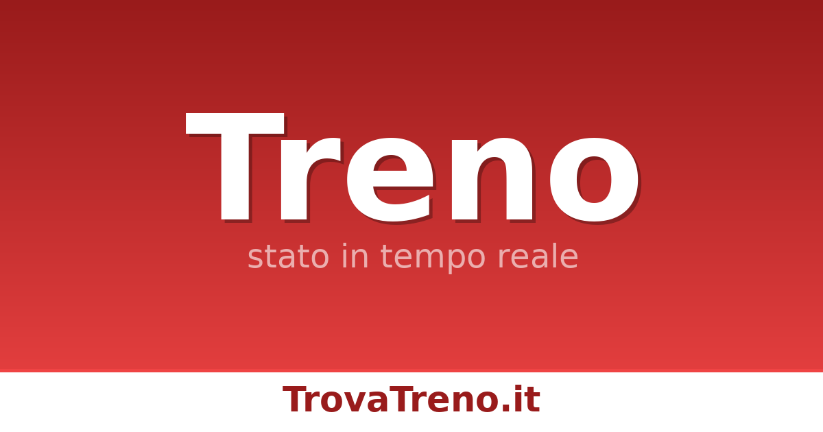 Treno 827 oggi: ritardo, fermate e orari in tempo reale - TrovaTreno.it